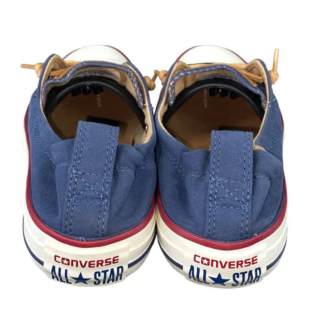 Converse Women's Shoreline Blue White Slip On Sneaker Size US 6 - Picture 7 of 9